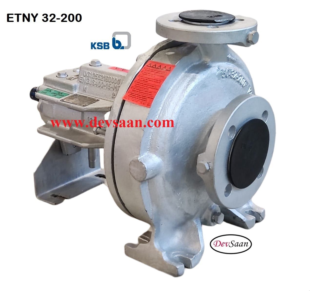 Thermic Fluid Pump Etanorm SYT ETNY 050-032-200 Pompa Sentrifugal Oli Panas (Complete Set) 4pole