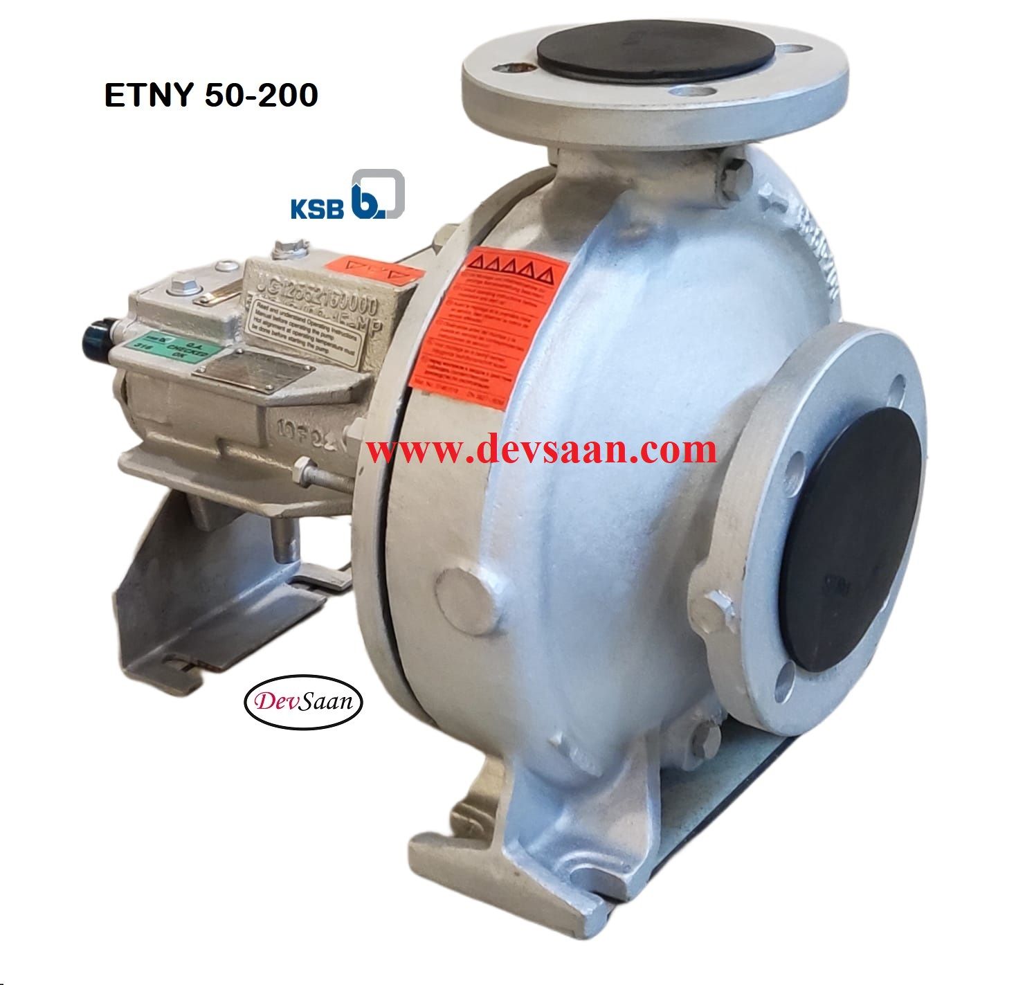 Thermic Fluid Pump Etanorm SYT ETNY 065-050-200 Pompa Sentrifugal Oli Panas (Complete Set) 4pole