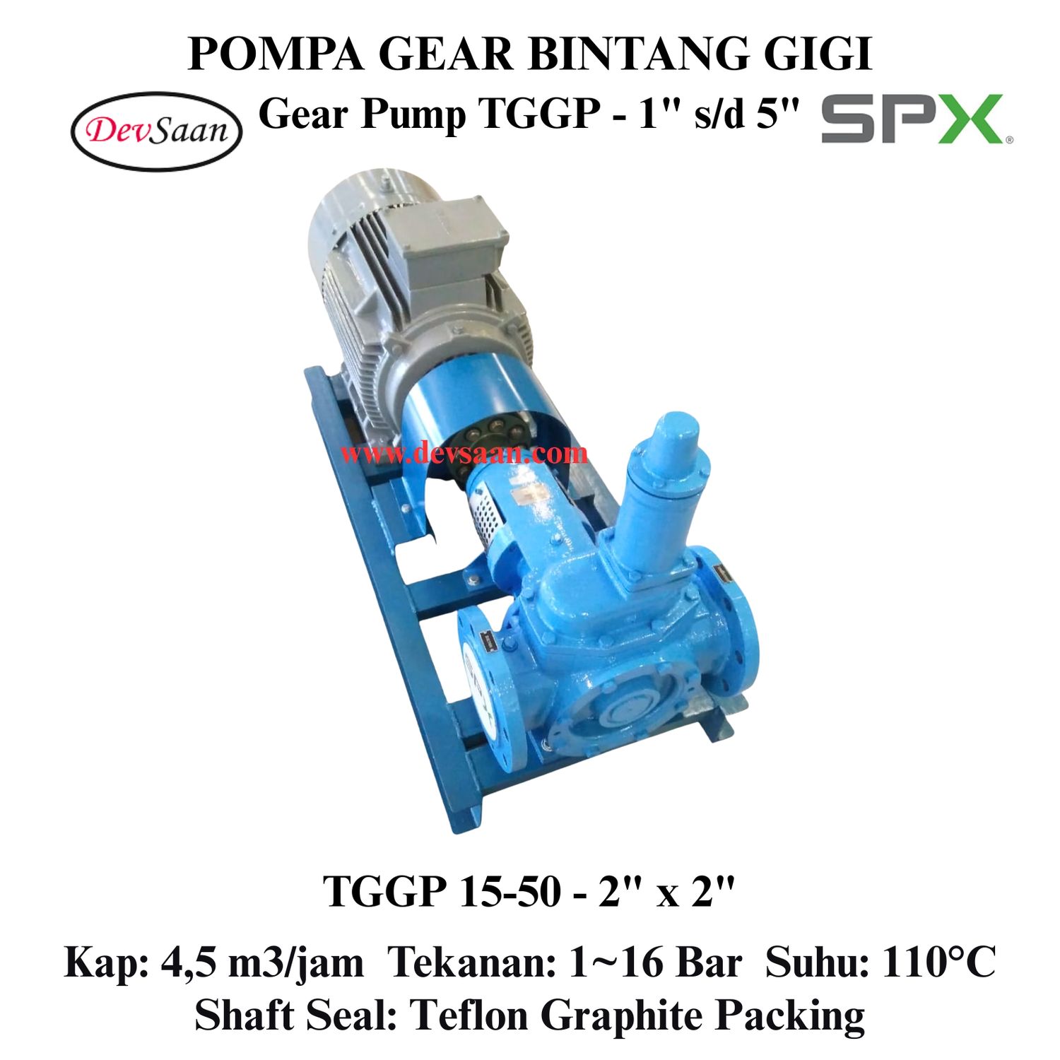 Gear Pump Internal TGGP 15-50 Pompa Gigi Bintang (Complete Set) 4pole Gear Pump Internal TGGP 15-50 Pompa Gigi Bintang (Complete Set) 4pole