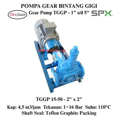 Gear Pump Internal TGGP 15-50 Pompa Gigi Bintang (Complete Set) 4pole Gear Pump Internal TGGP 15-50 Pompa Gigi Bintang (Complete Set) 4pole