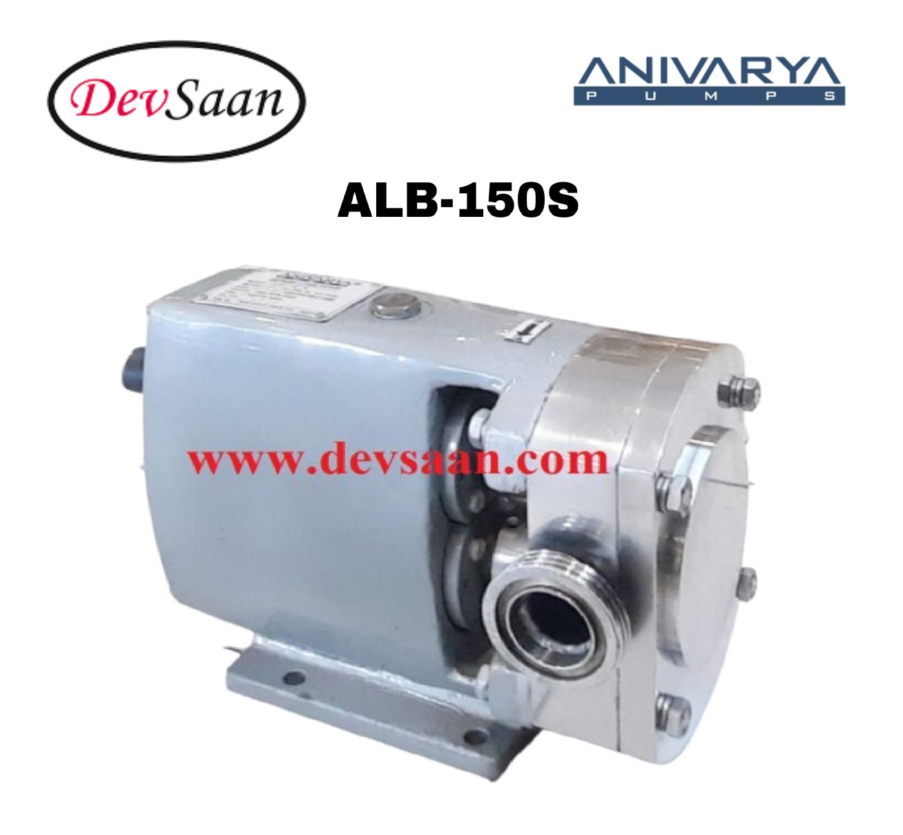 Rotary Lobe Pump ALB-150S Pompa Rotari Lobe (Complete Set) 4pole