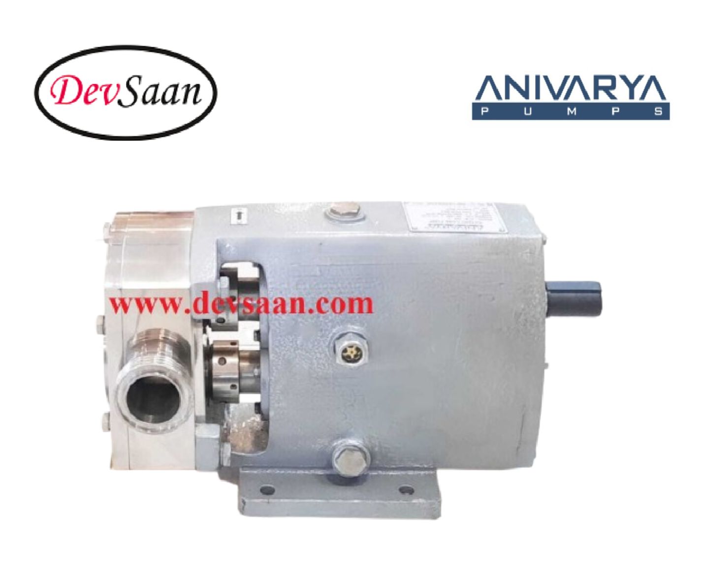 Rotary Lobe Pump ALB-200S Pompa Rotari Lobe (Complete Set) 4pole