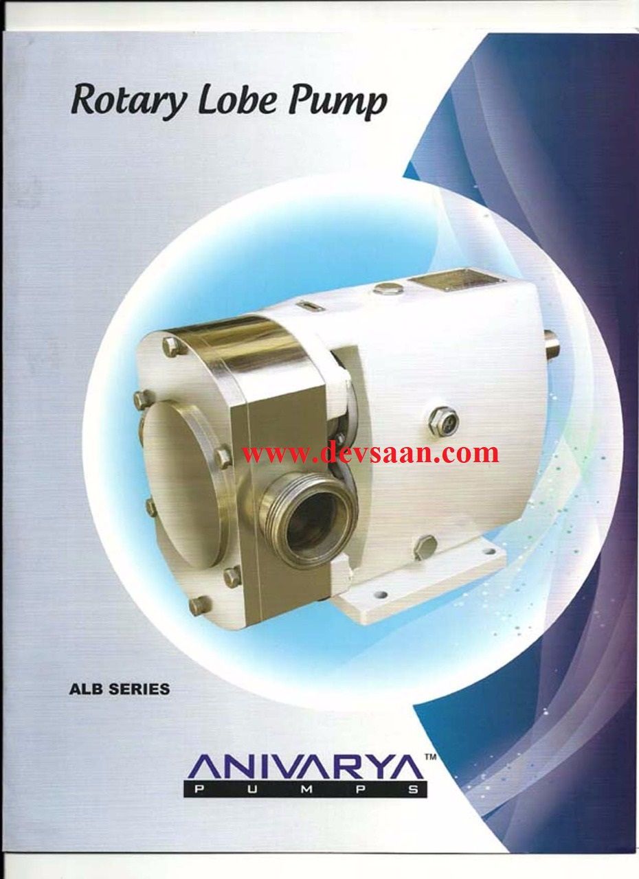 Rotary Lobe Pump ALB-200S Pompa Rotari Lobe (Complete Set) 4pole