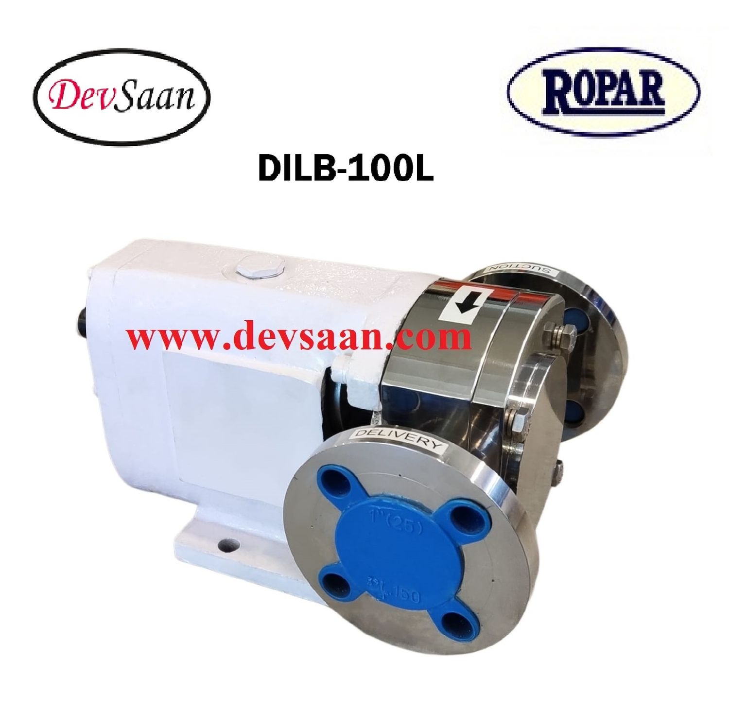 Rotary Lobe Pump DILB-100L Pompa Rotari Lobe (Complete Set) 4pole