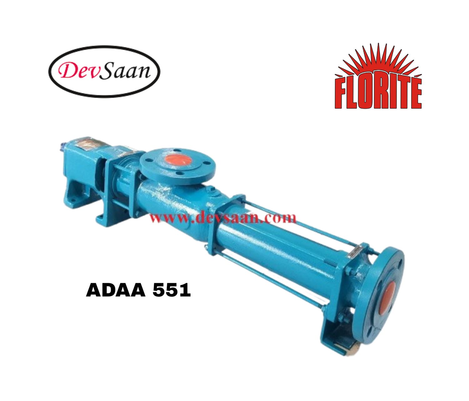 Pompa Ulir ADAA 551 Screw Pump Komplit Set