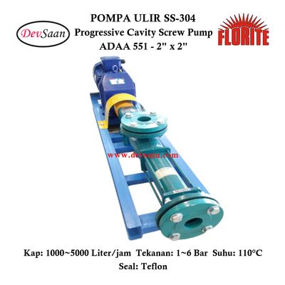 Pompa Ulir ADAA 551 Screw Pump Complete Set