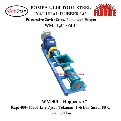 Pompa Ulir WM 401 Screw Pump Complete Set