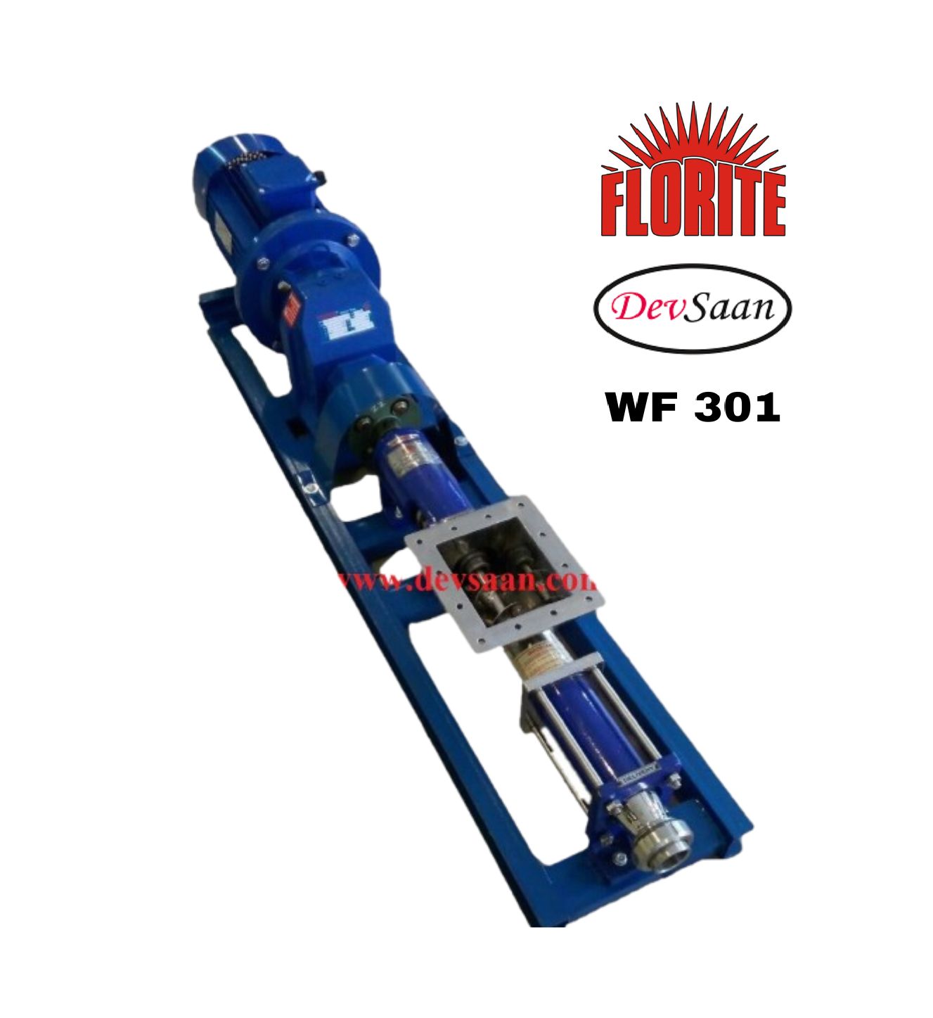 Pompa Ulir WF 301 Screw Pump Complete Set
