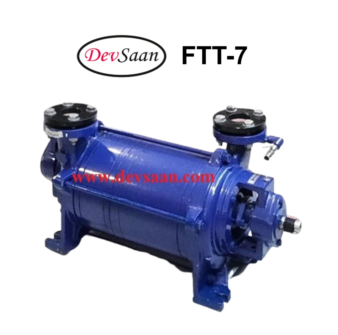 Pompa Vakum FTT-7 Two Stage Liquid Ring Vacuum Pump Komplit Set