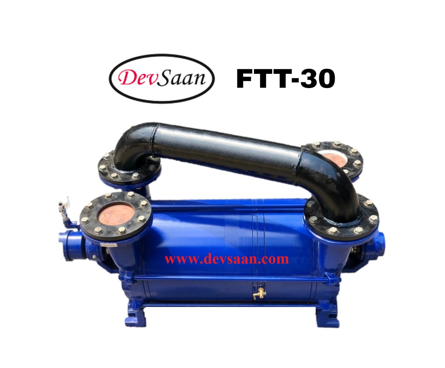 Pompa Vakum FTT-30 Two Stage Liquid Ring Vacuum Pump Komplit Set