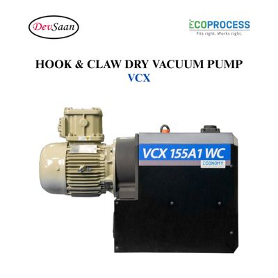 Hook and Claw Dry Vacuum Pump VCX
