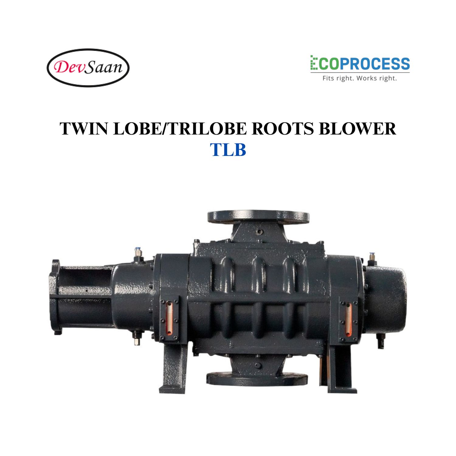Twin Lobe / Trilobe Roots Blower TLB
