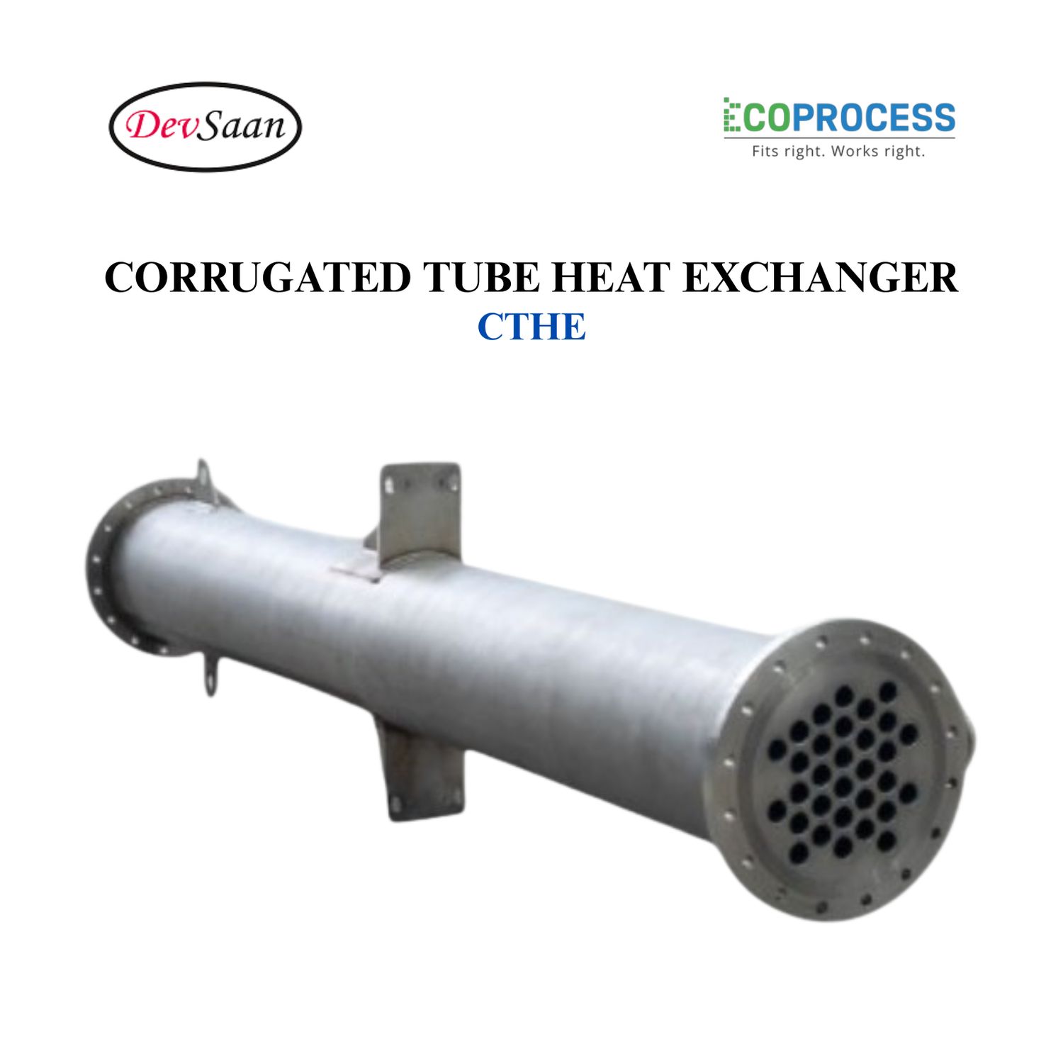 Corrugated Tube Heat Exchanger CTHE