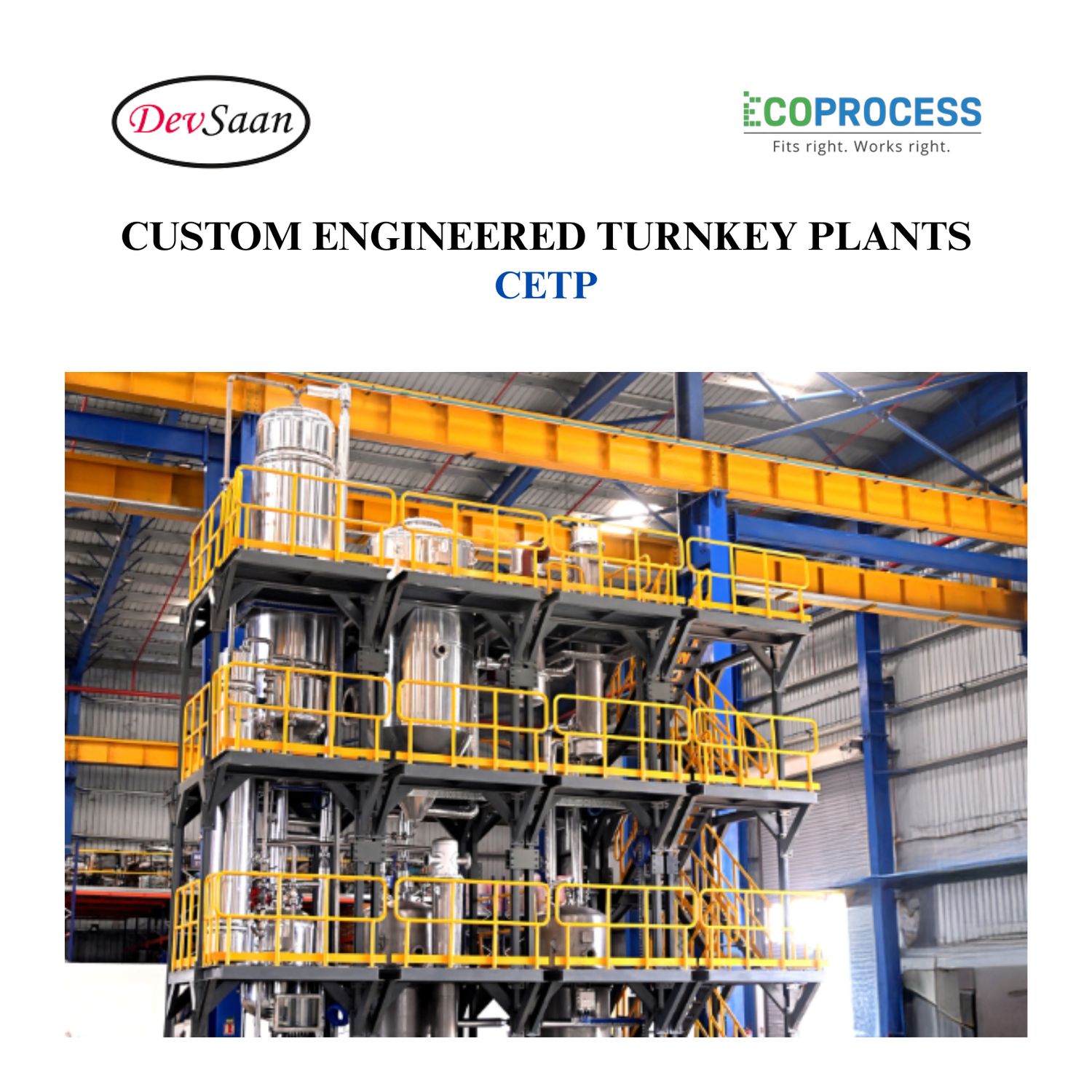 Custom Engineered Turnkey Plant CETP