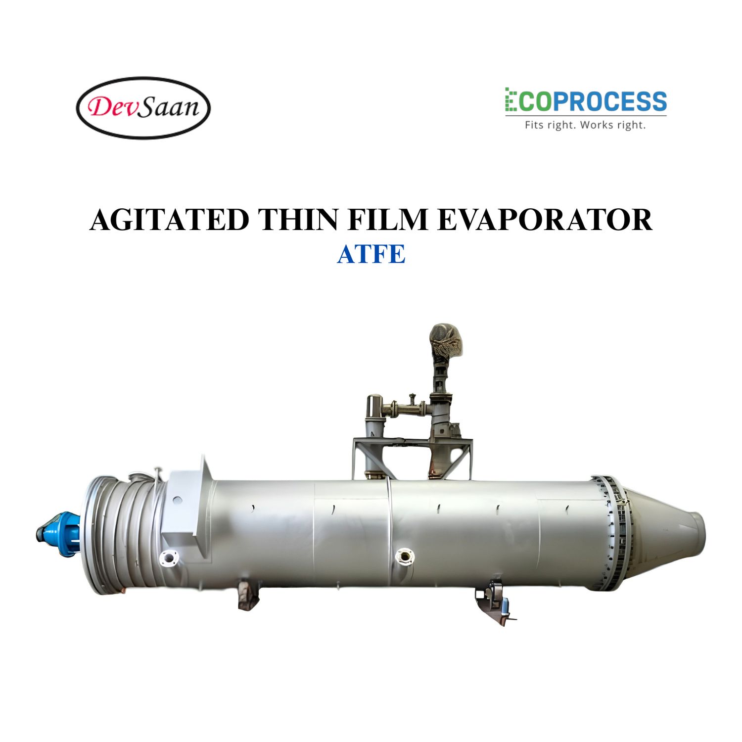 Agitated Thin Film Evaporator ATFE