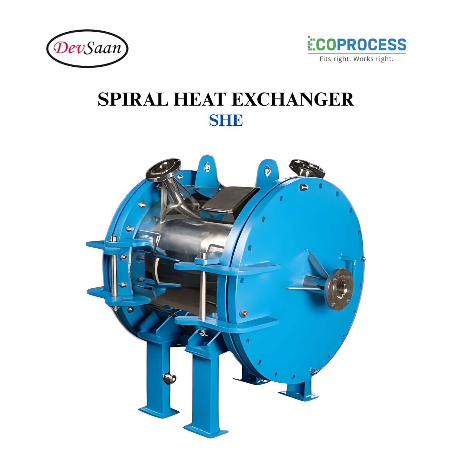 Spiral Heat Exchanger SHE