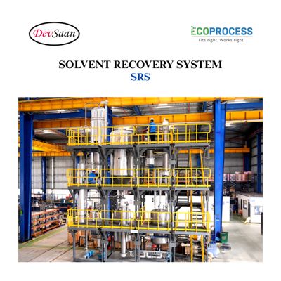 Solvent Recovery System SRS