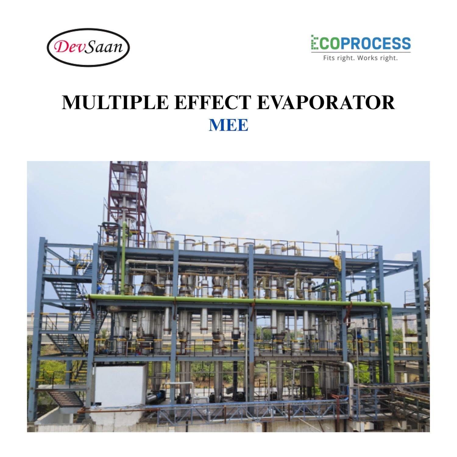 Multiple Effect Evaporator MEE