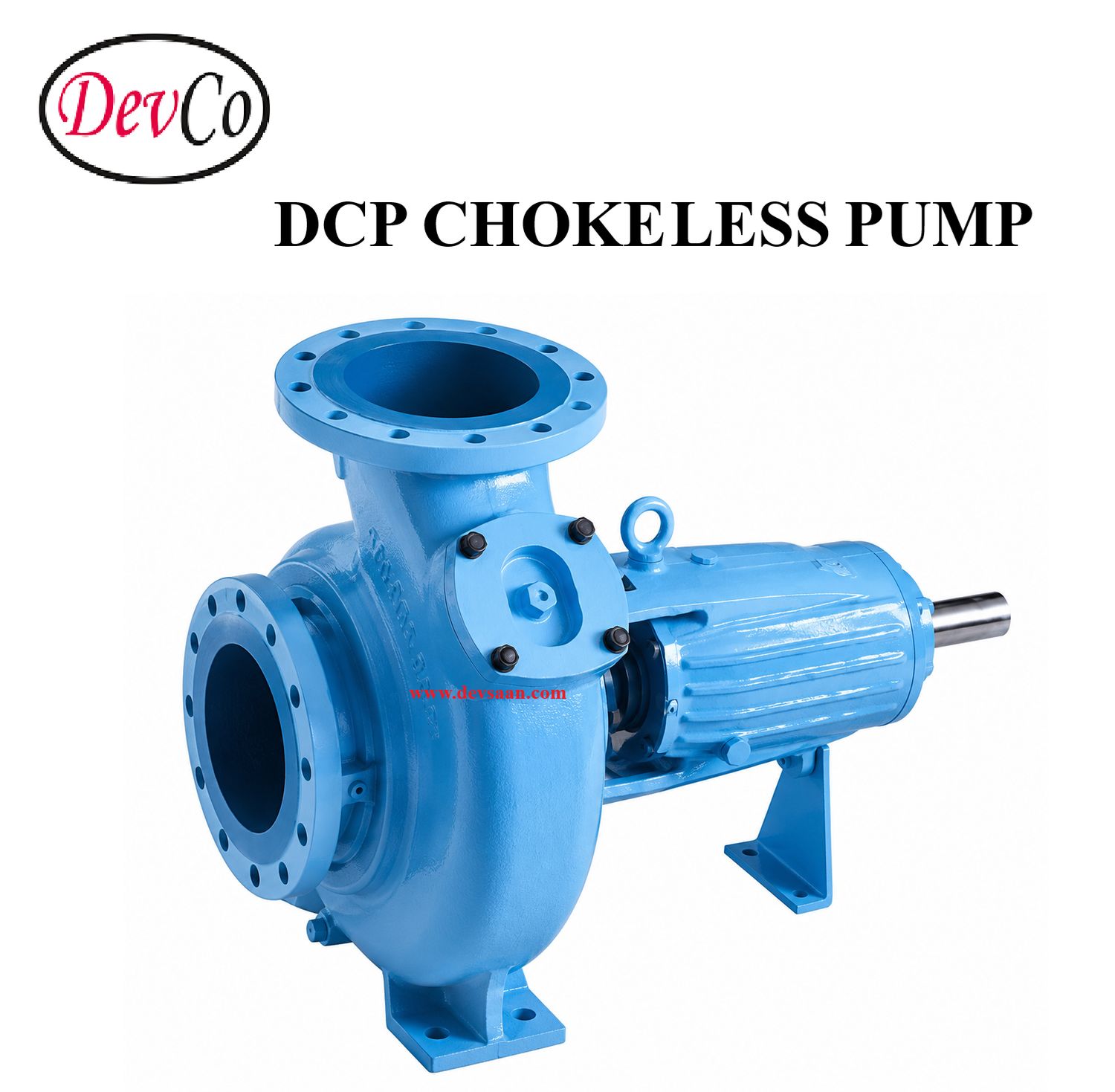 Centrifugal Chokeless Pump DCP Bare Pump