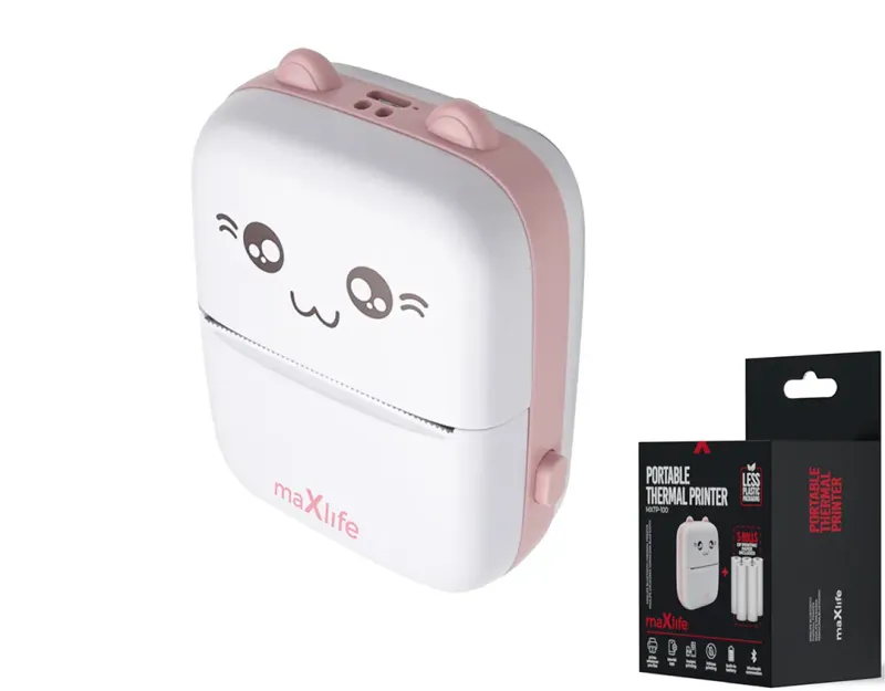 MAXLIFE 100 termoprinteris Bluetooth/aplikācija