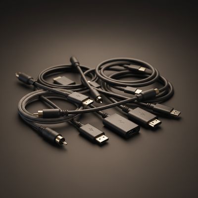 Video kabeļi un adapteri