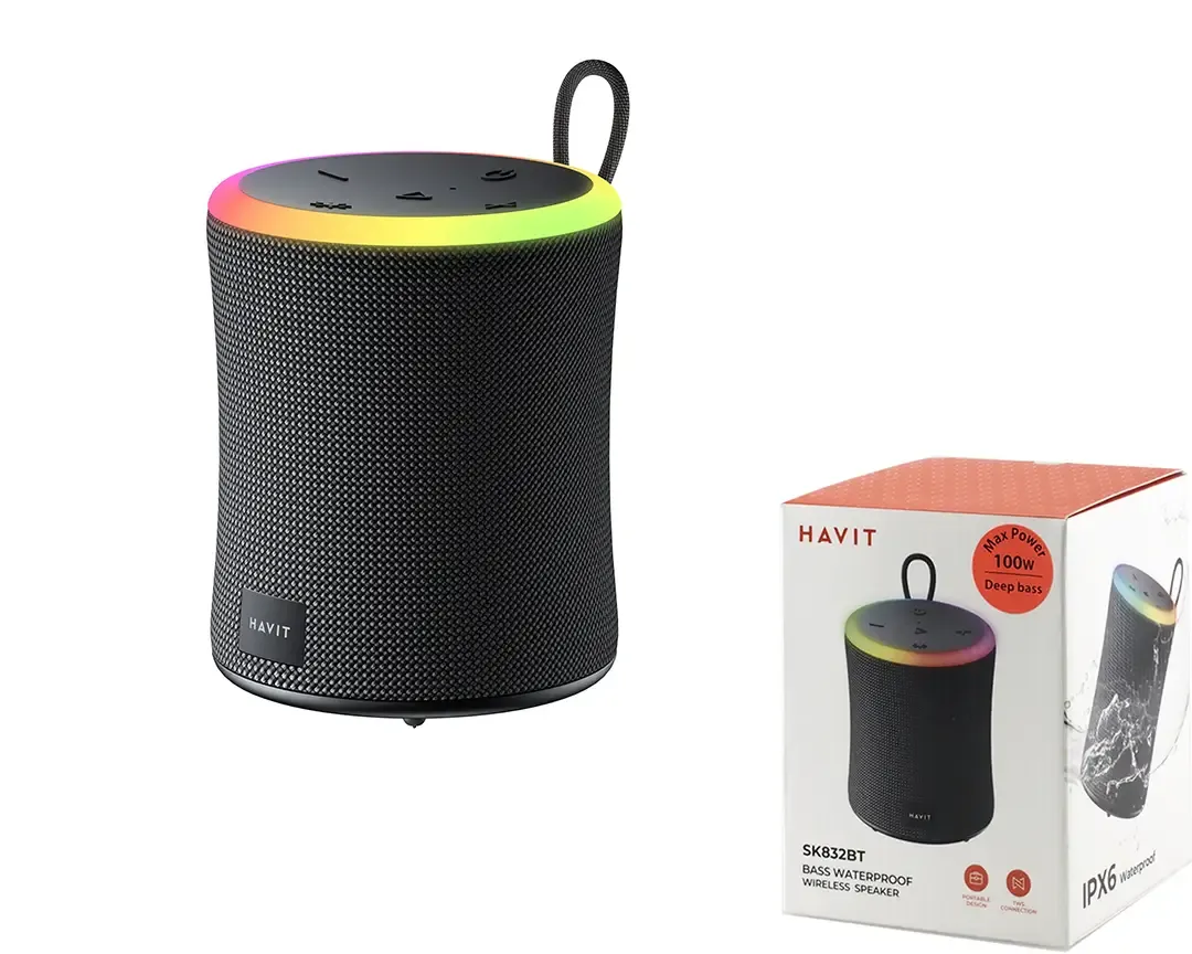 Havit SK832BT dziļo basu skaļrunis 100W/IPX6/8h