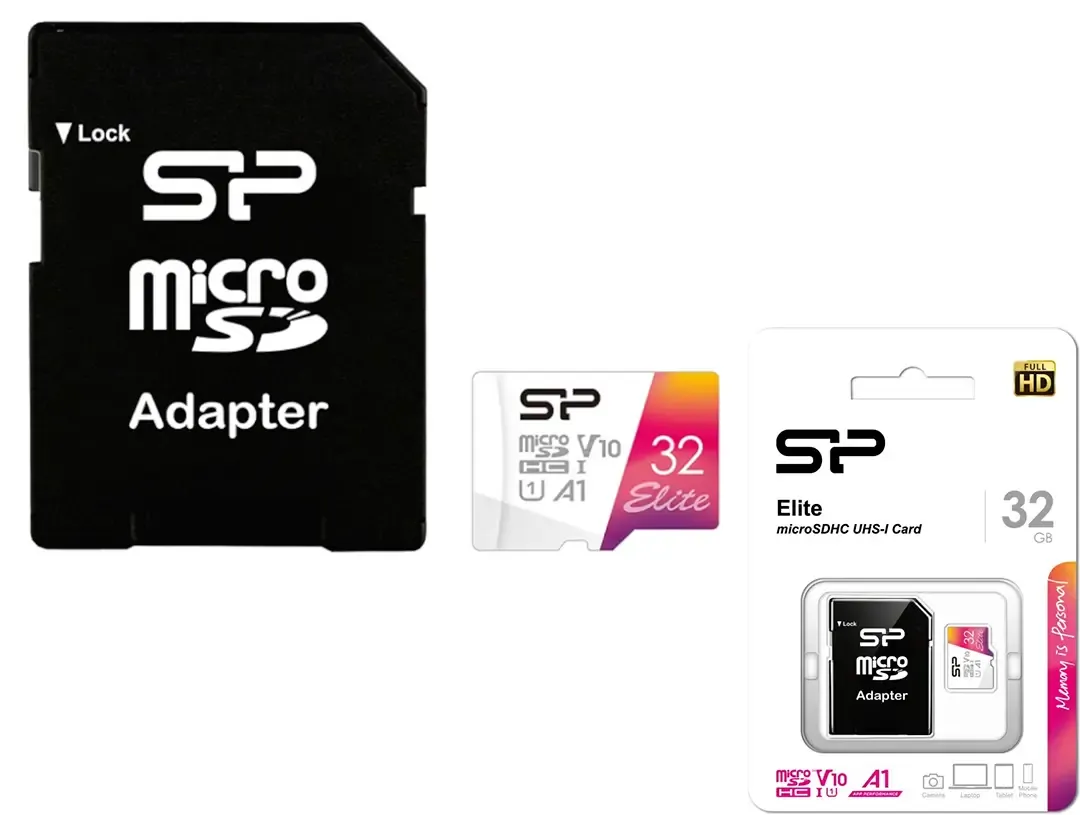 SP MicroSDHC karte 32GB 10. klase Full HD