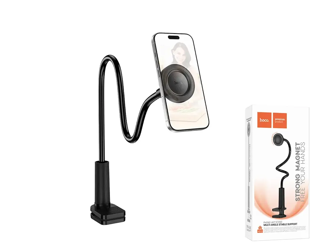 Hoco HD13 elastīgais turētājs ar klipsi magnētisks/70cm