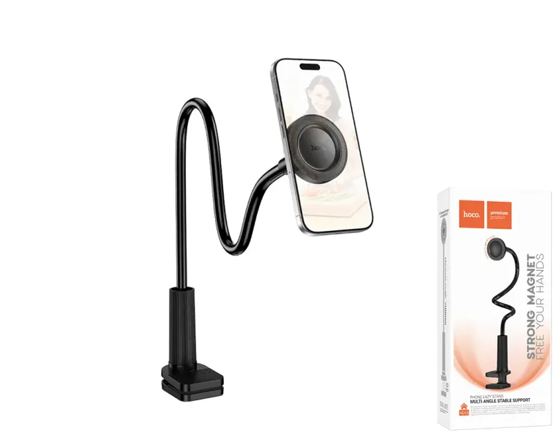 Hoco HD13 elastīgais turētājs ar klipsi magnētisks/70cm