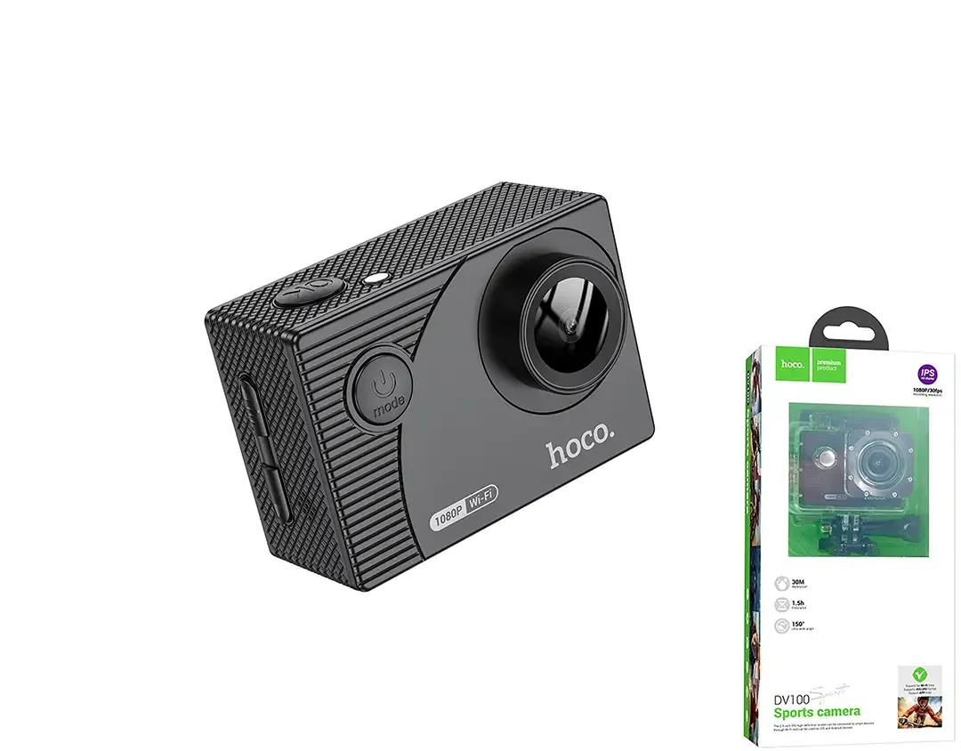 Hoco DV100 sporta kamera, 1080p Hoco DV100 sporta kamera, 1080p
