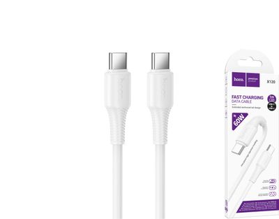 Hoco X120 USB-C uz USB-C kabelis Hoco X120 USB-C uz USB-C kabelis