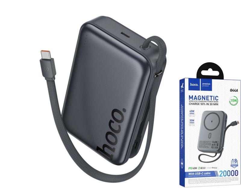 Hoco Q44A MagSafe portatīvais akumulators