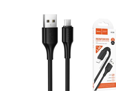 Hoco X120 USB-A uz microB kabelis Hoco X120 USB-A uz microB kabelis