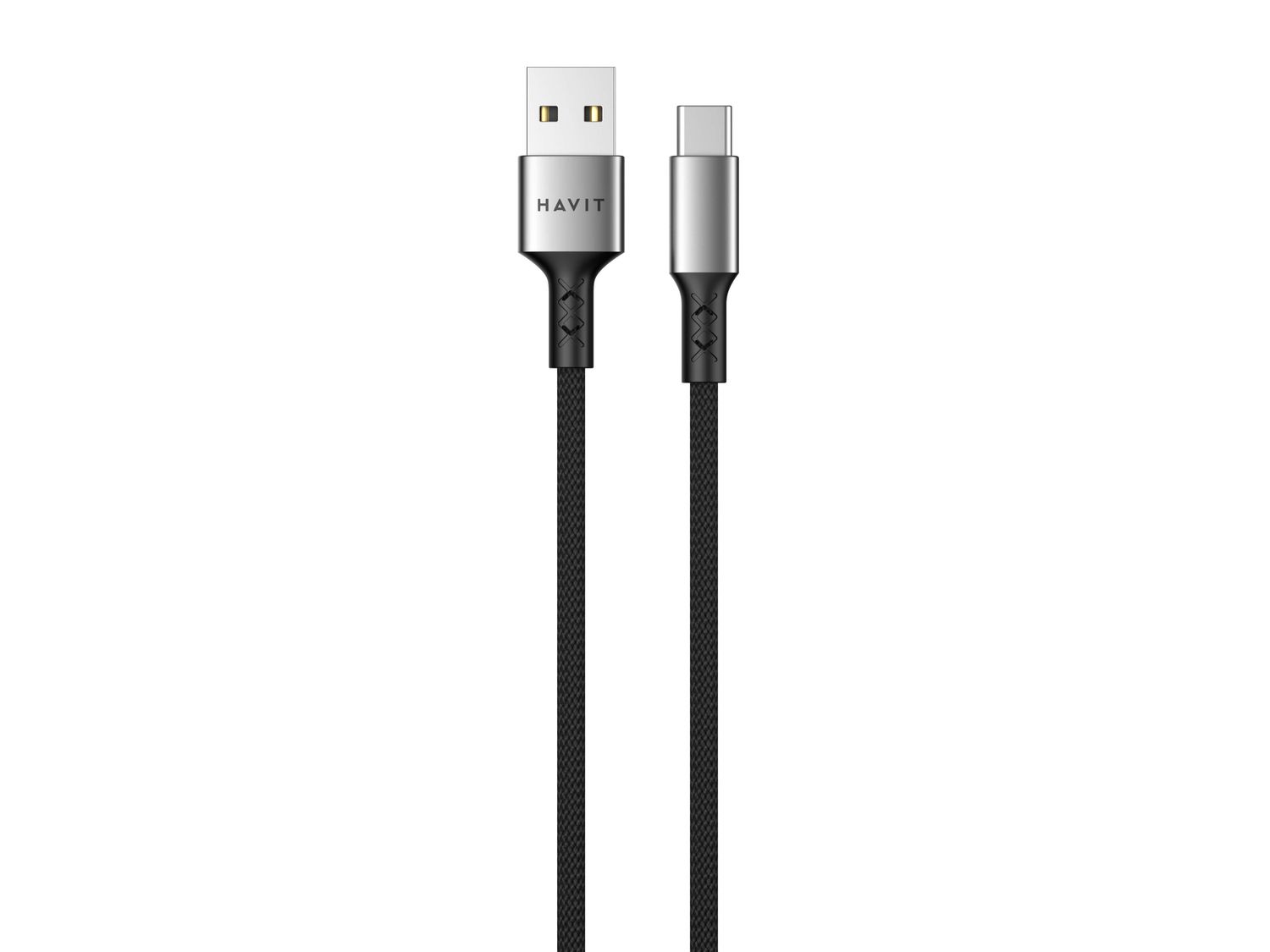 Havit CB671 USB-A uz USB-C pītais kabelis