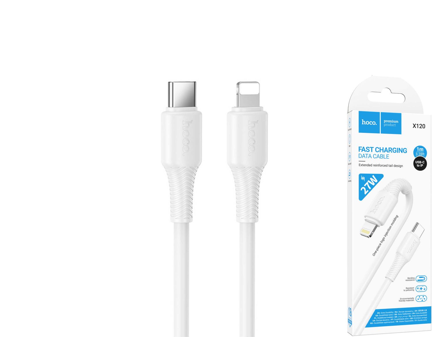 Hoco X120 USB-C uz Lightning kabelis