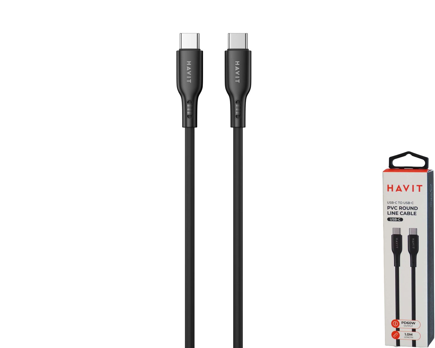 Havit CB649 USB-C uz USB-C kabelis