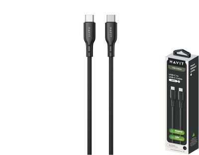 Havit CB649 USB-C uz USB-C kabelis