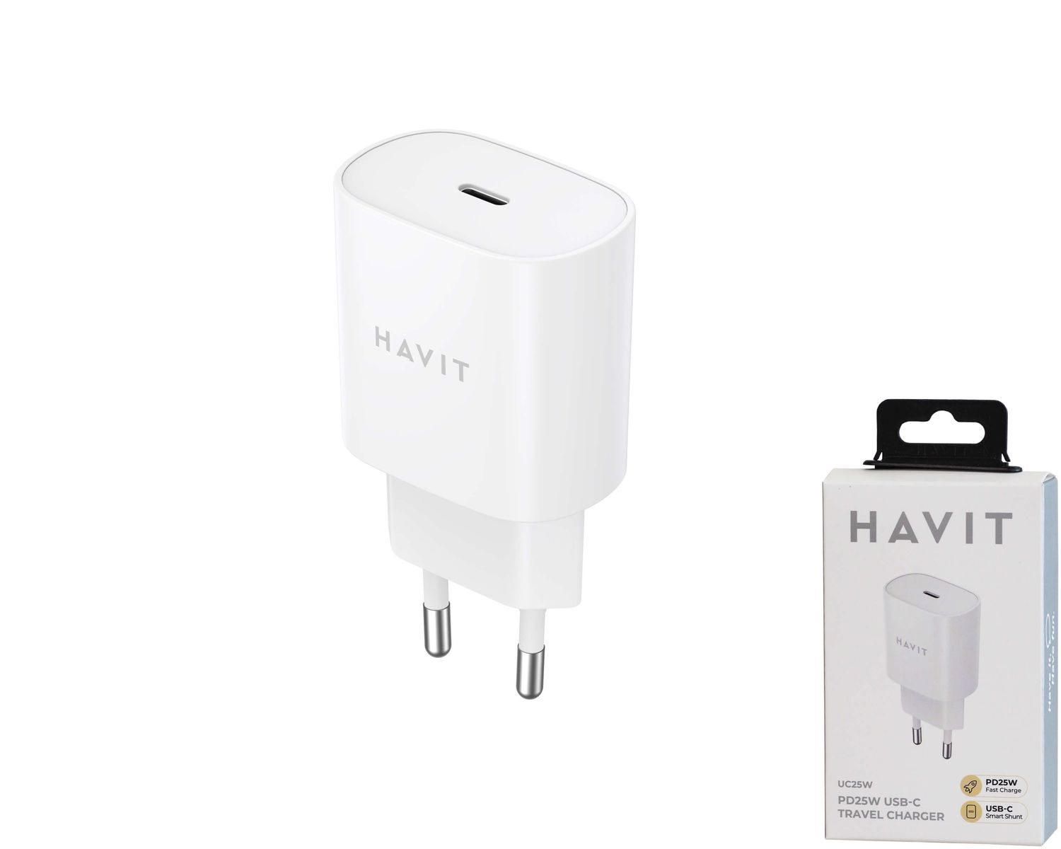 Havit UC25W Type-C tīkla lādētājs