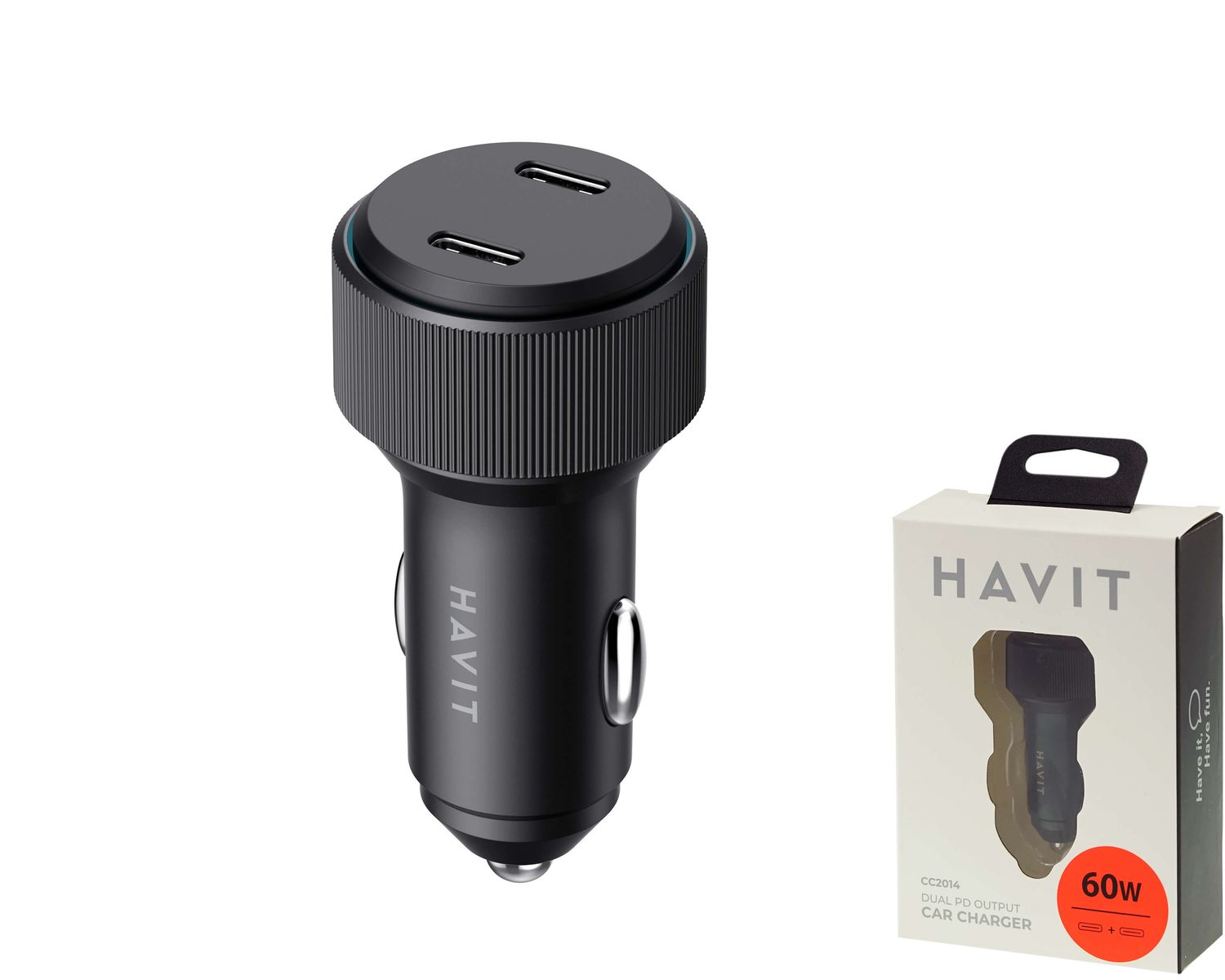 Havit CC2014 super ātrais auto lādētājs