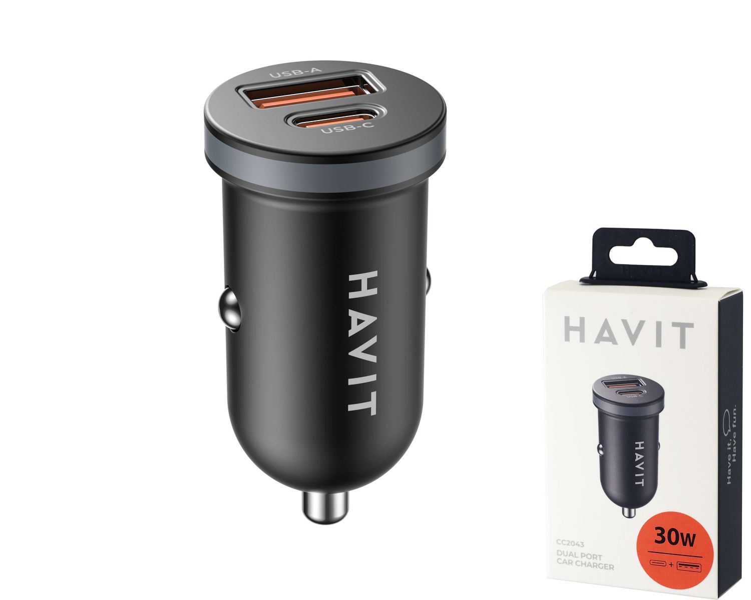 Havit CC2043 super ātrais auto lādētājs