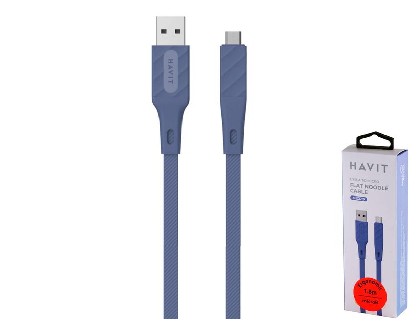 Havit CB6269 USB A uz USB microB kabelis