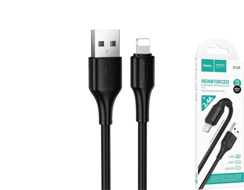 Hoco X120 USB-A uz Lightning kabelis