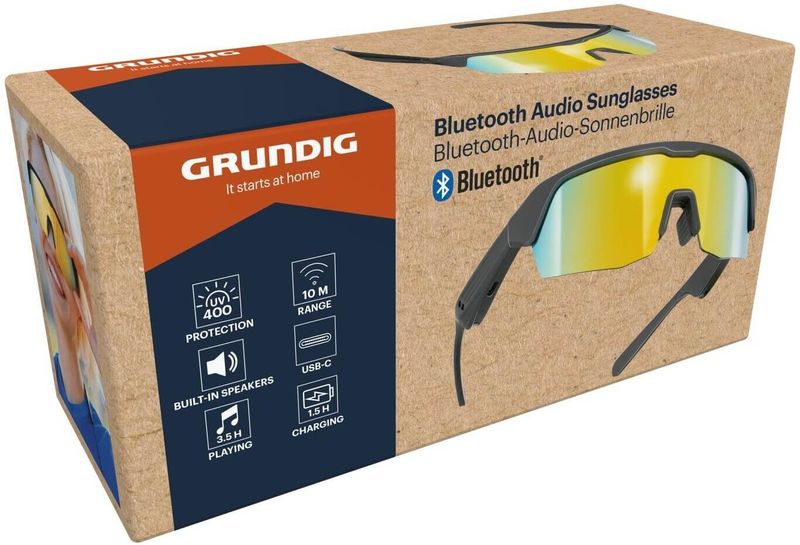 GRUNDIG bezvadu audio saulesbrilles