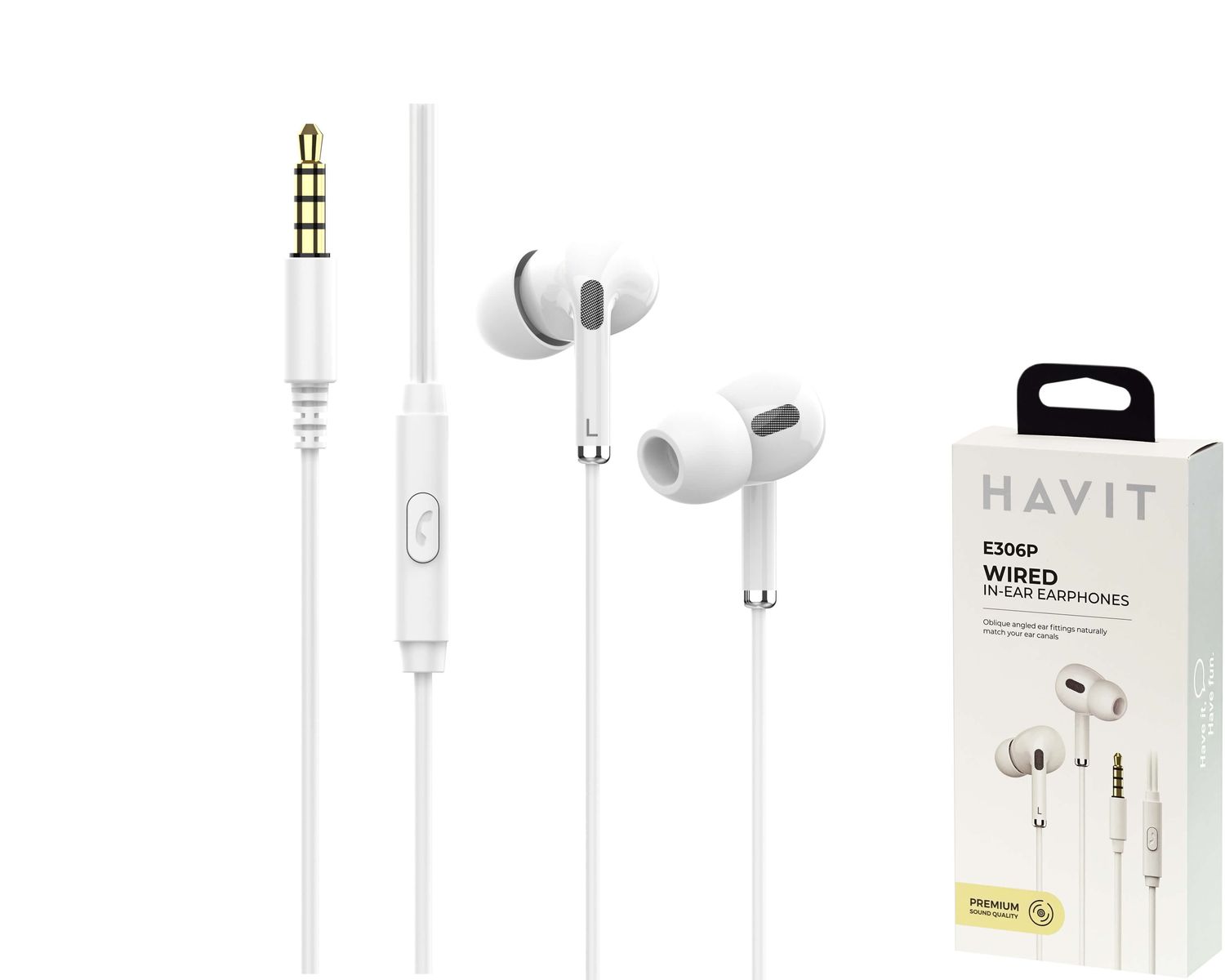 Havit E306P vadu austiņas