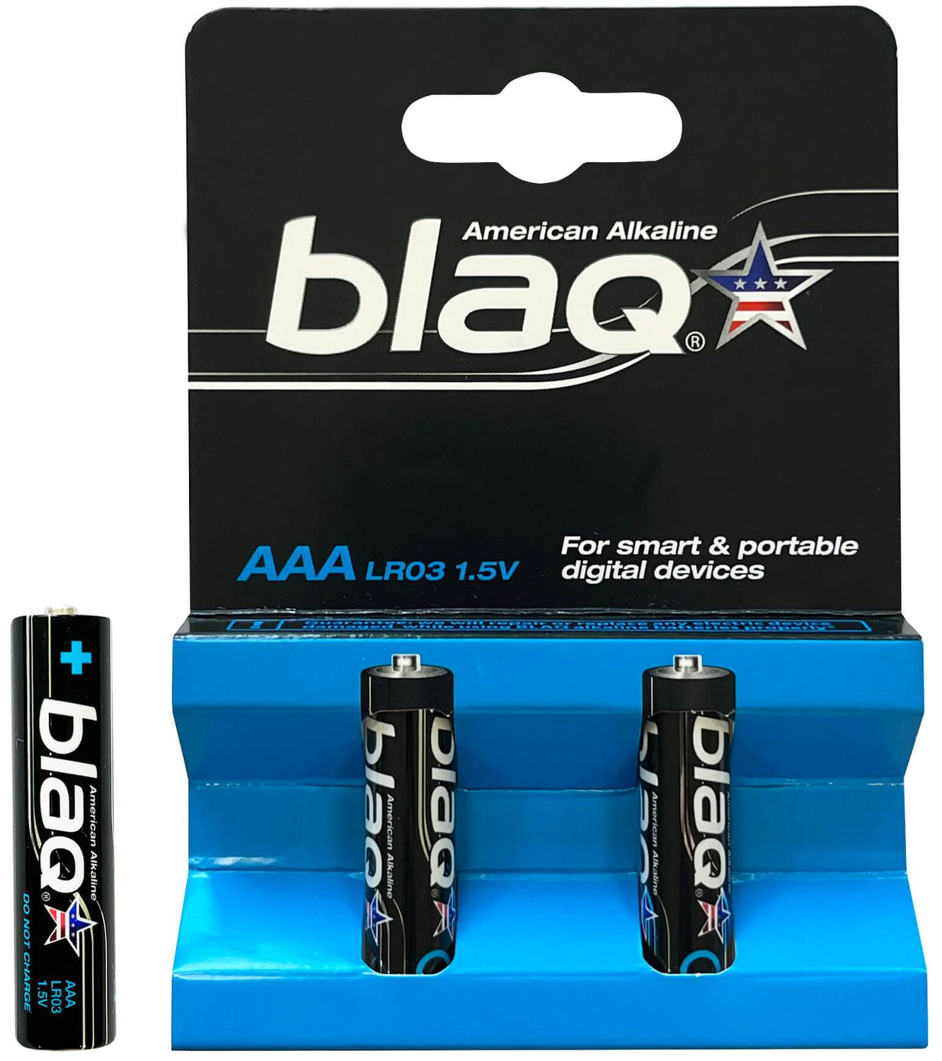 BLAQ AAA sārma baterijas (2 gab.)