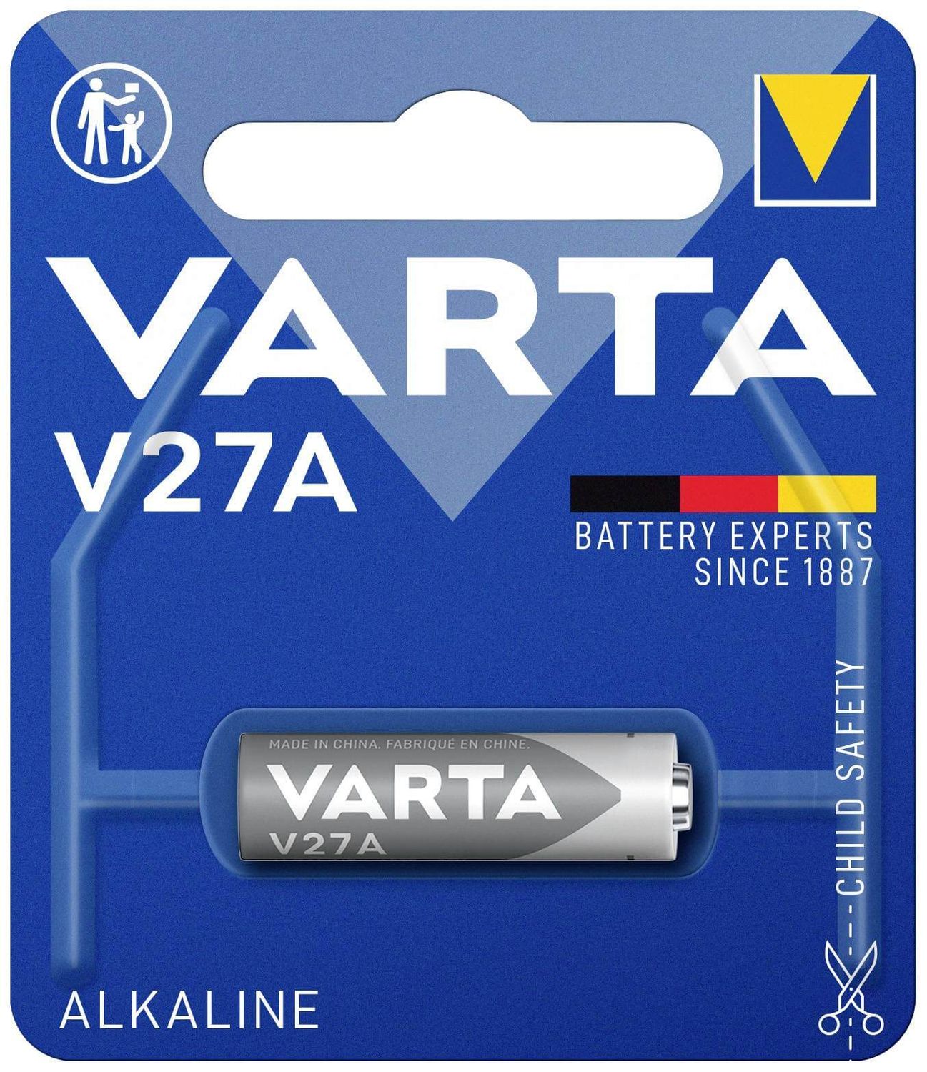VARTA 27A Alkaline 12V baterija VARTA 27A Alkaline 12V baterija