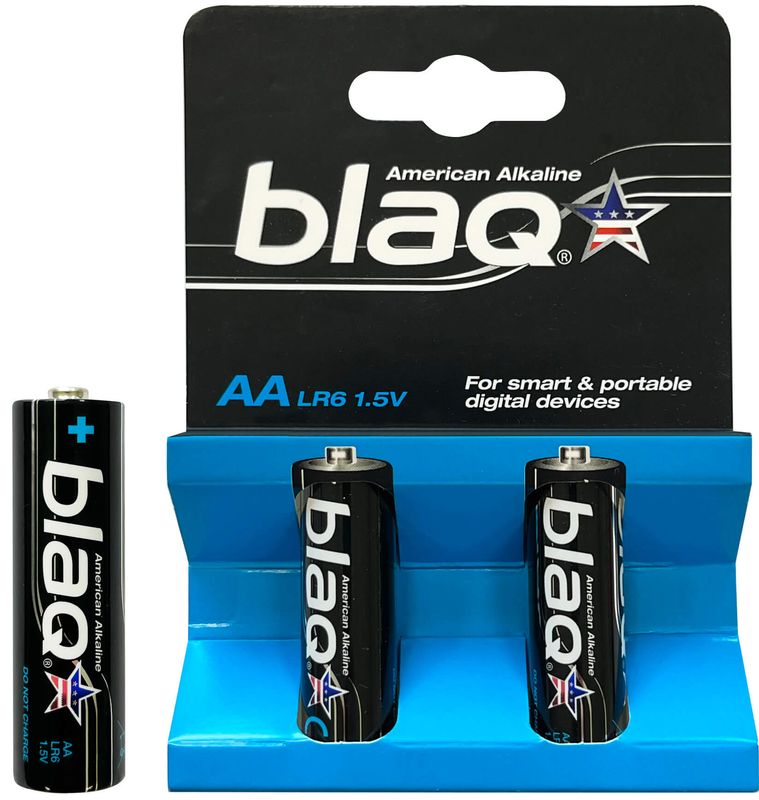 BLAQ AA/LR6 Alkaline baterijas (2 gab.)
