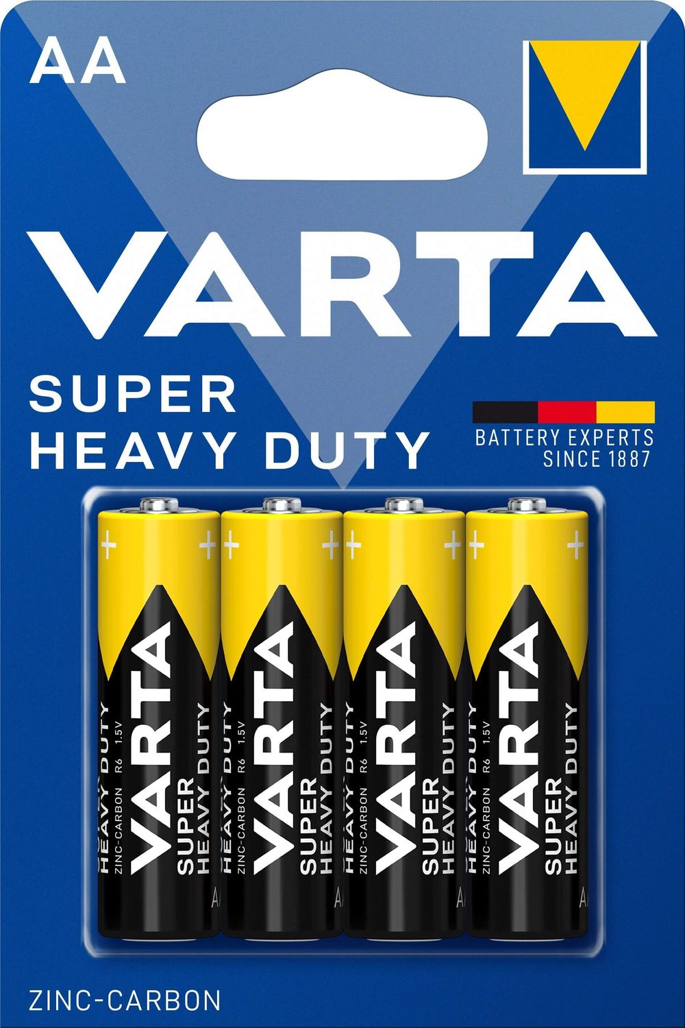 Varta AA/R6 cinka baterijas Varta AA/R6 cinka baterijas