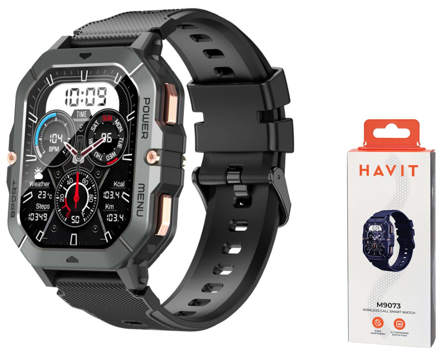 Havit M9073 Viedpulkstenis Havit M9073 Viedpulkstenis