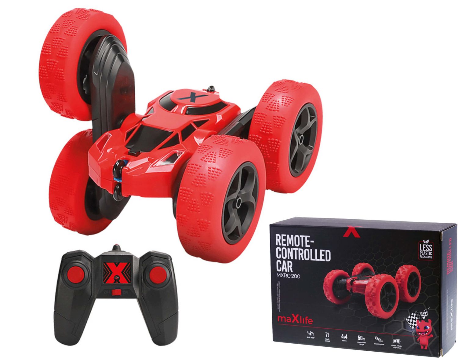 MAXLIFE RC200 radiovadāmais triku auto